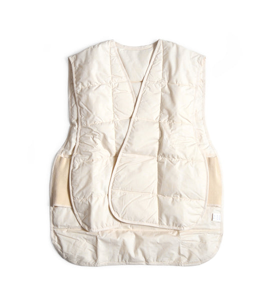 Down Feather Vest Long