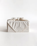 Furoshiki wrapping on Nezen Box Set by Iwata on a white background