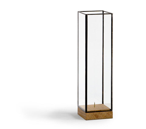 Flower Showcase - Small Black