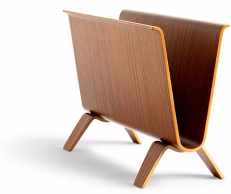Teak Magazine Rack