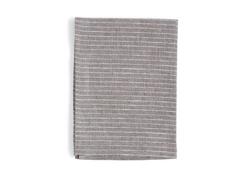 Linen Kitchen Cloth - Natural with White Stripes (OUT OF STOCK)