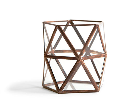 Pentagon Twist Vase