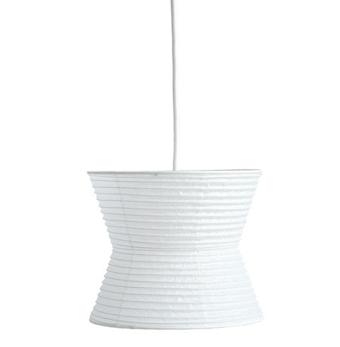 Washi Paper Pendant Lamp Shade - Curve
