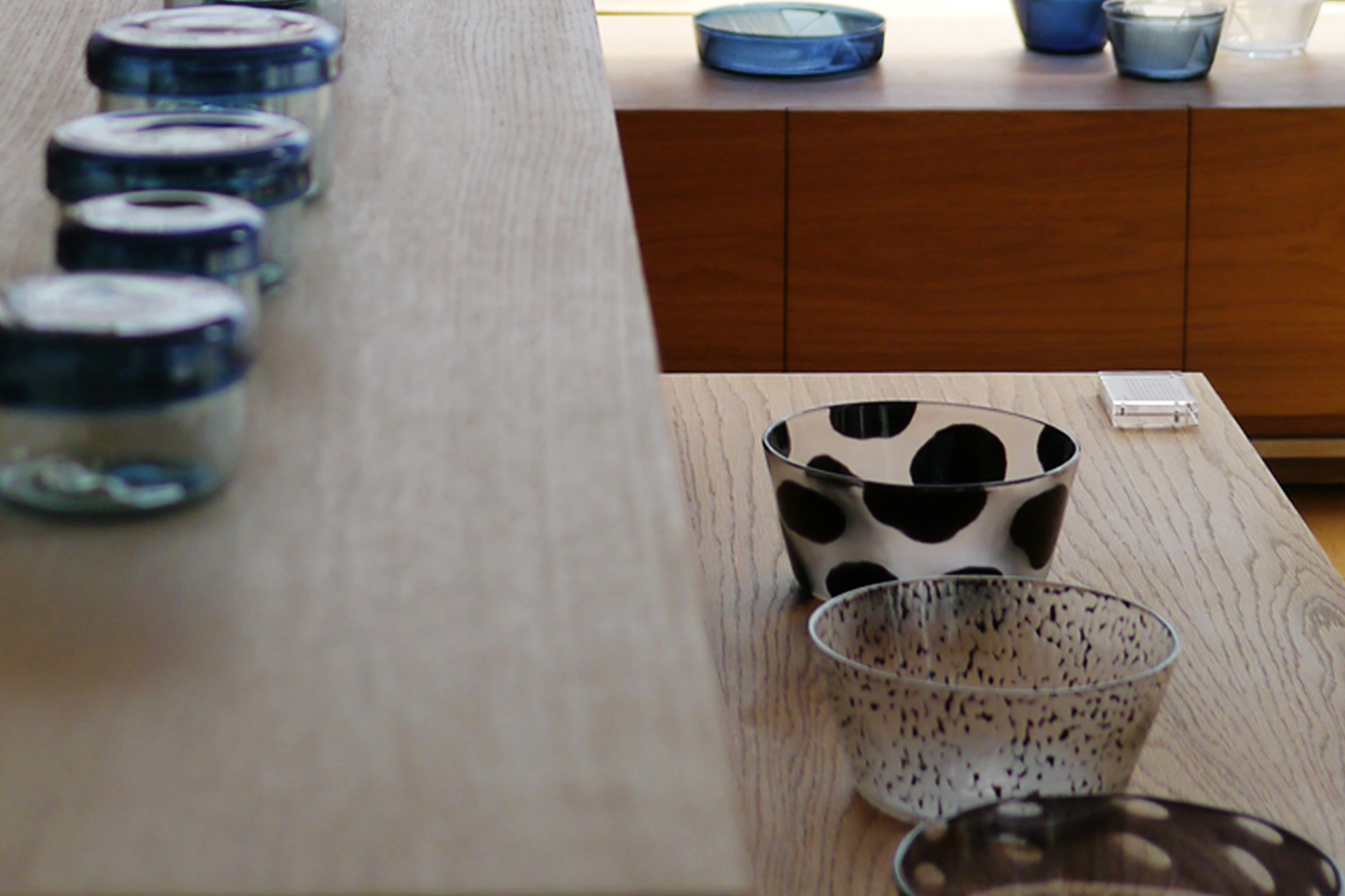 Factory Zoomer Reclaimed Blue Jewelry Cut Paperweights at Nalata Nalata