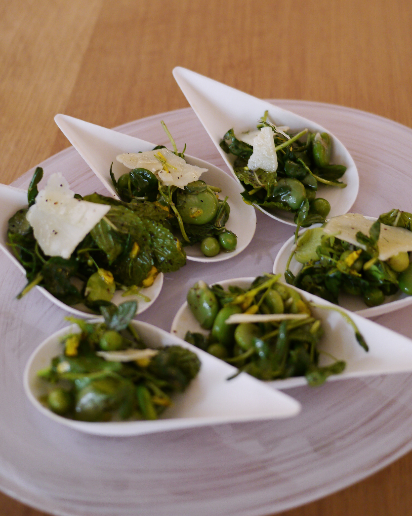 Burrow Ayako Kurokawa ffava bean dish at Factory Zoomer exhibition