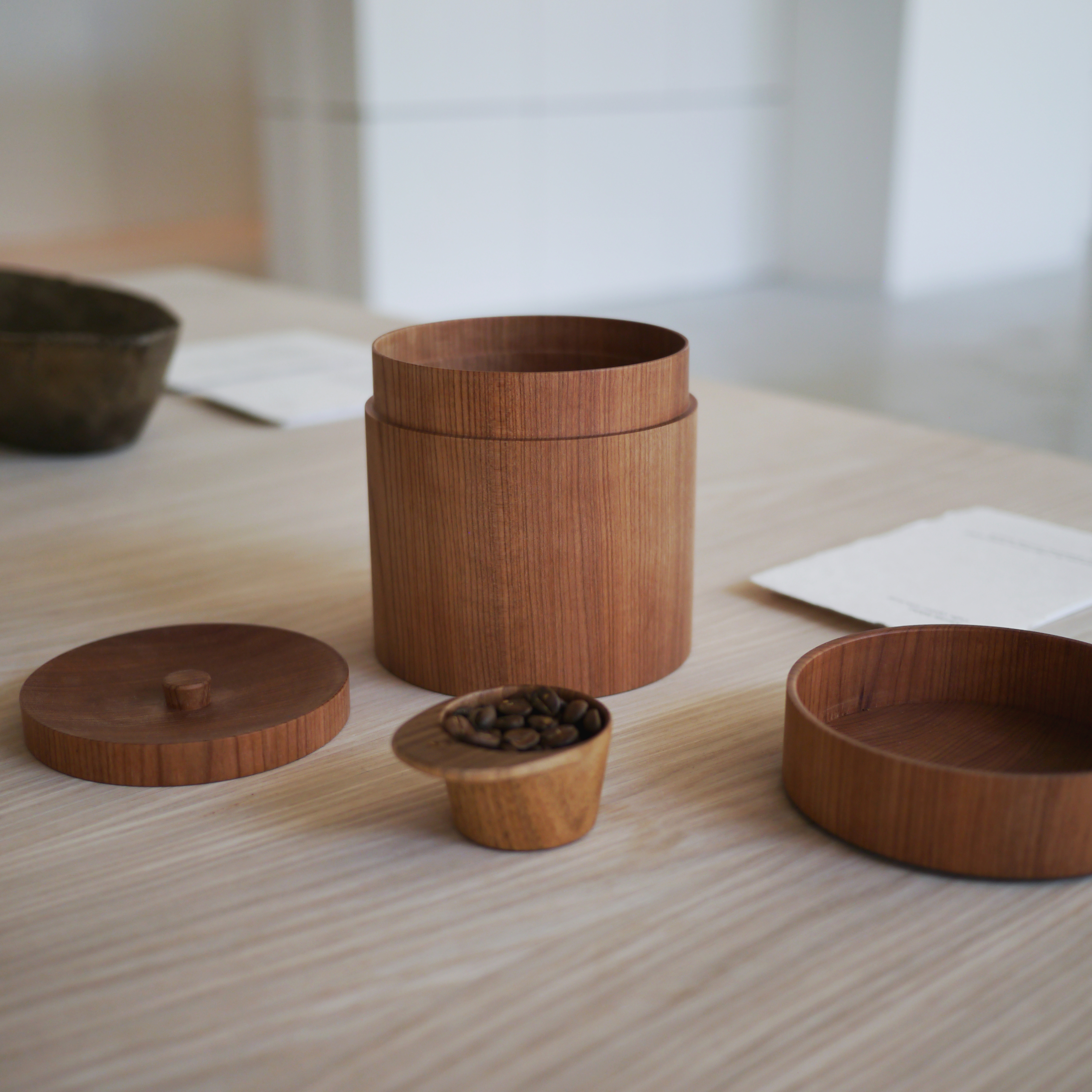 Coffee Canister by Ryuji Mitani