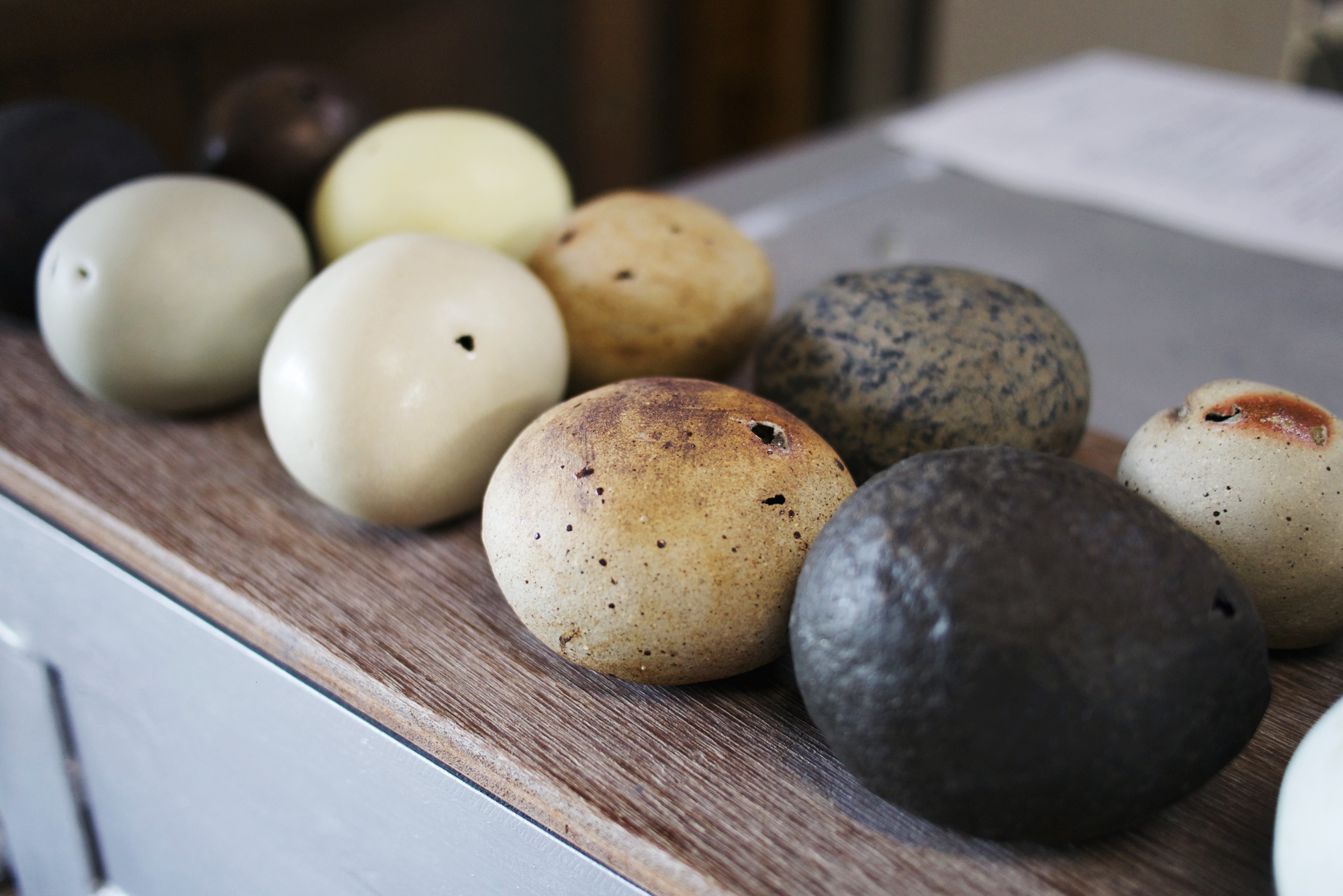 Stone Vases by Keisuke Iwata
