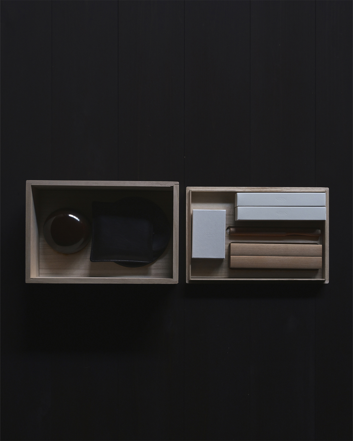 Nezen Boxed Set by Iwata on a black background